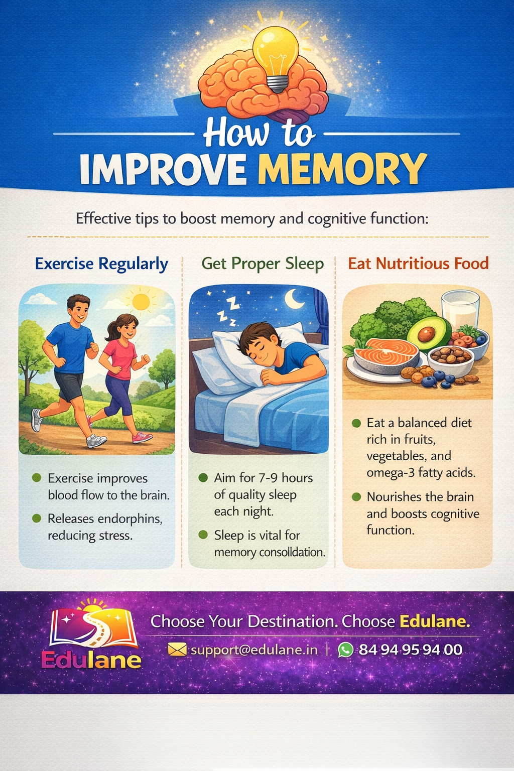 How to Improve Memory